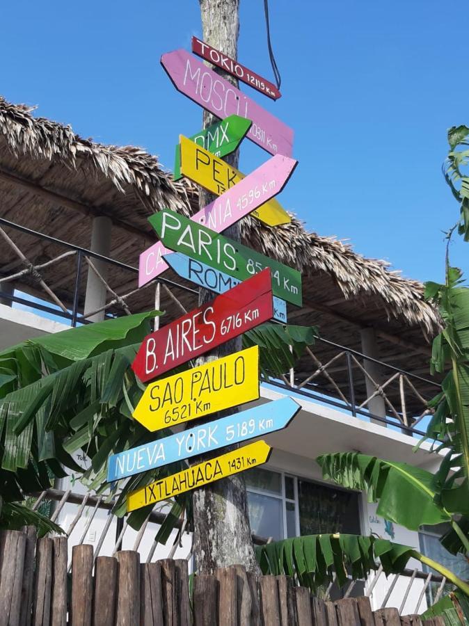 La Casa De Las Aves Bacalar Ngoại thất bức ảnh