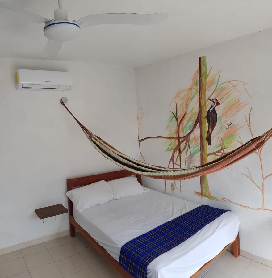 La Casa De Las Aves Bacalar Ngoại thất bức ảnh